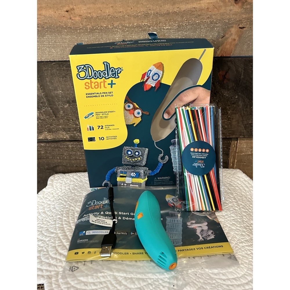3Doodler Start+ Essentials 3D Pen Set For Kids, Easy To Use‎ and Learn STEM Toy